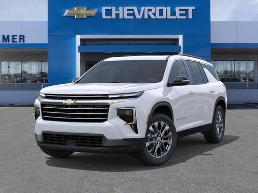 Summit White 2026 Chevrolet Traverse LT
