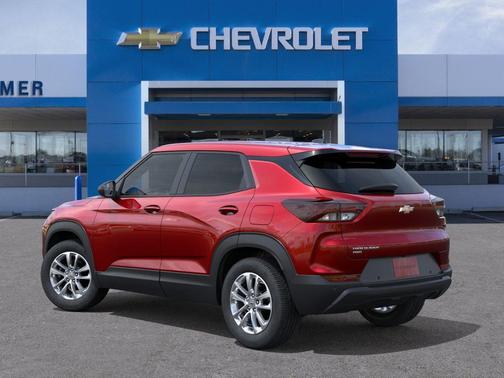 Apex Red 2026 Chevrolet Trailblazer LS