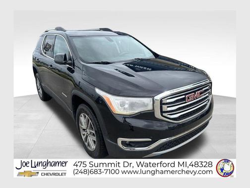 Ebony Twilight Metallic 2017 GMC Acadia SLE-2