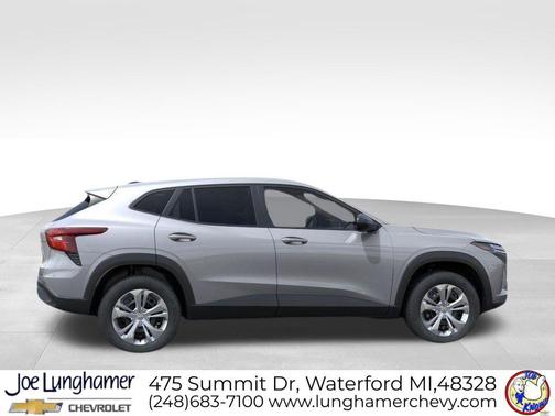 Sterling Gray Metallic 2026 Chevrolet Trax LS