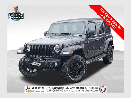 Granite Crystal Metallic Clearcoat 2023 Jeep Wrangler Sport S