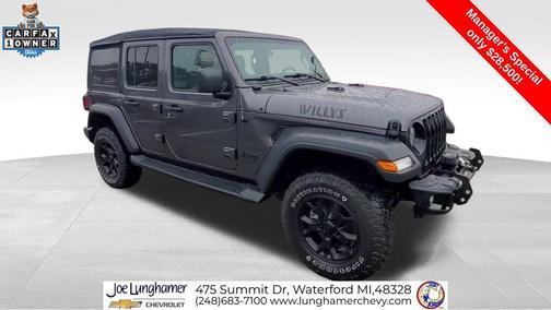 Granite Crystal Metallic Clearcoat 2023 Jeep Wrangler Sport S