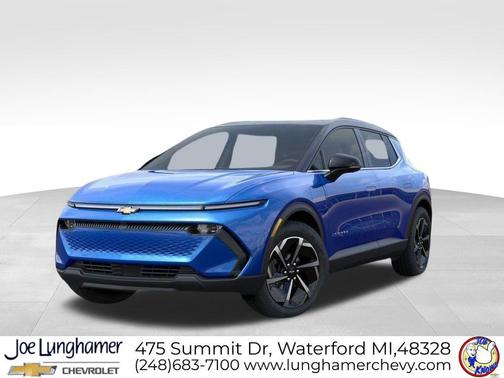 Riptide Blue Metallic 2026 Chevrolet Equinox EV LT