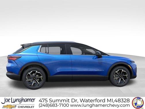 Riptide Blue Metallic 2026 Chevrolet Equinox EV LT