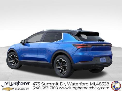 Riptide Blue Metallic 2026 Chevrolet Equinox EV LT