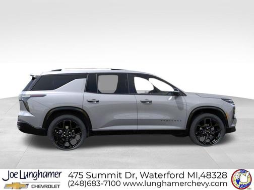Sterling Gray Metallic 2026 Chevrolet Traverse RS