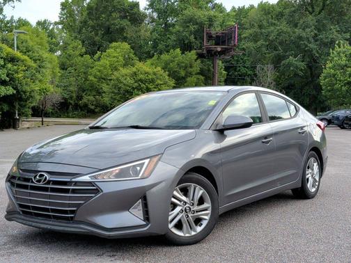 Machine Gray 2019 Hyundai ELANTRA SEL