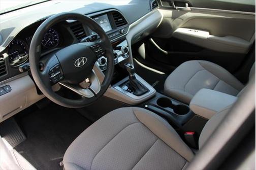Machine Gray 2019 Hyundai ELANTRA SEL