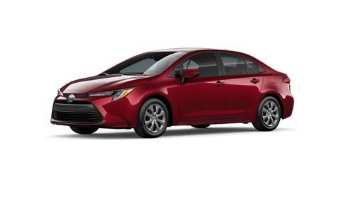 Red 2026 Toyota Corolla LE