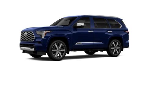 Blue 2026 Toyota Sequoia Capstone