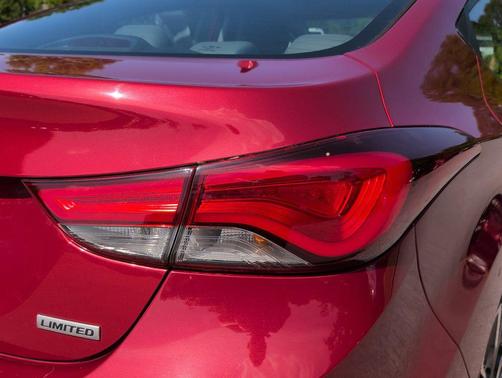 Scarlet Red Pearl 2016 Hyundai ELANTRA Limited