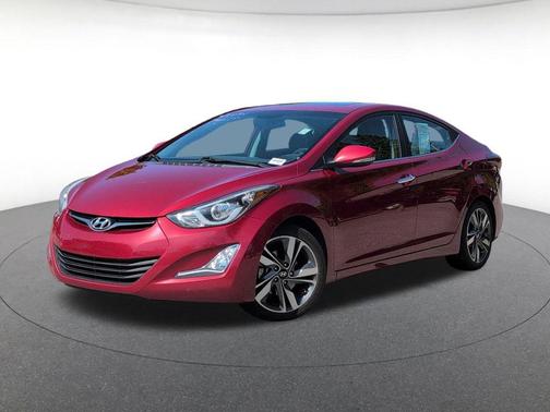 Scarlet Red Pearl 2016 Hyundai ELANTRA Limited