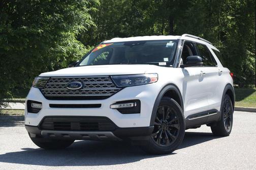 Oxford White 2023 Ford Explorer Limited