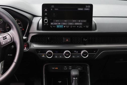 Grey 2025 Honda CR-V Hybrid Sport AWD