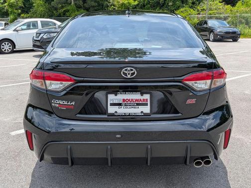 Midnight Black Metallic 2025 Toyota Corolla SE