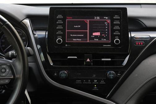 Midnight Black Metallic 2023 Toyota Camry SE