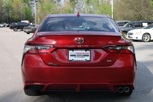 Supersonic Red 2024 Toyota Camry SE