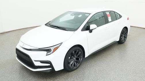 White 2026 Toyota Corolla SE