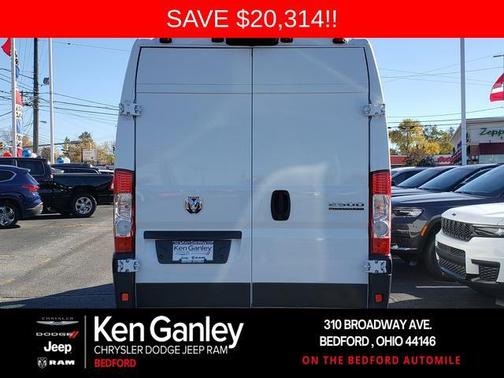 2026 RAM ProMaster 2500 High Roof