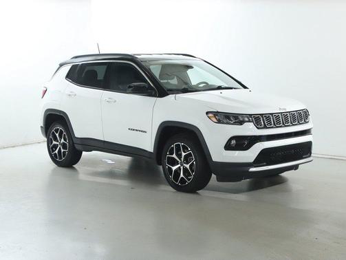 Bright White Clearcoat 2025 Jeep Compass Limited