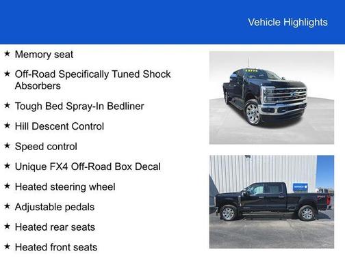 Agate Black Metallic 2024 Ford F-250 Lariat
