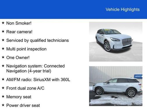 2025 Lincoln Corsair Premiere