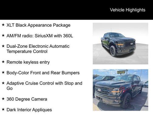 Agate Black Metallic 2026 Ford F-150 XLT
