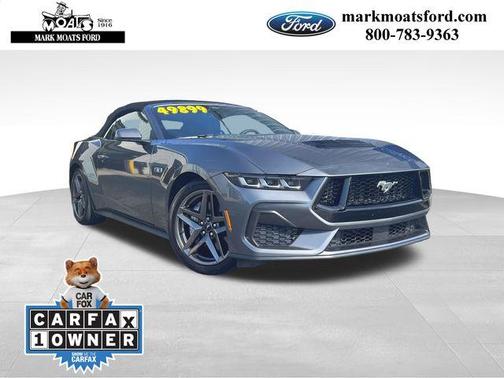 Gray Metallic 2024 Ford Mustang GT Premium