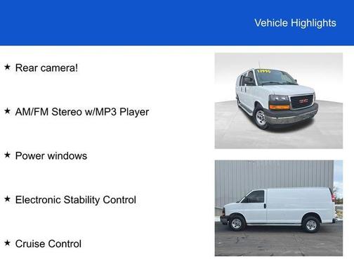 2017 GMC Savana 2500 Work Van