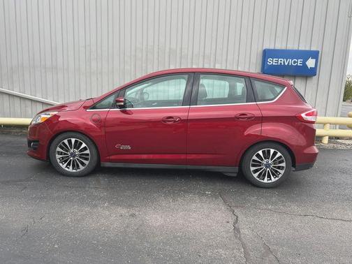 Ruby Red 2017 Ford C-Max Energi Titanium