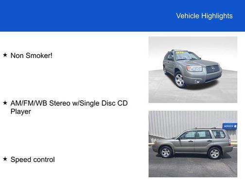 2006 Subaru Forester 2.5X