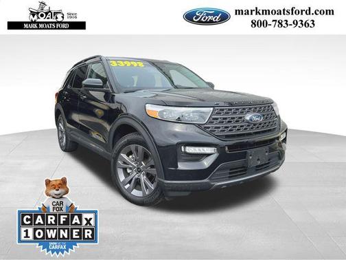 Black Metallic 2023 Ford Explorer XLT