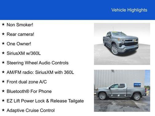Sterling Gray Metallic 2024 Chevrolet Silverado 1500 LT