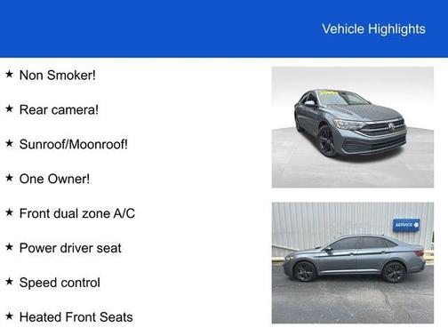 Platinum Gray Metallic 2024 Volkswagen Jetta 1.5T SE