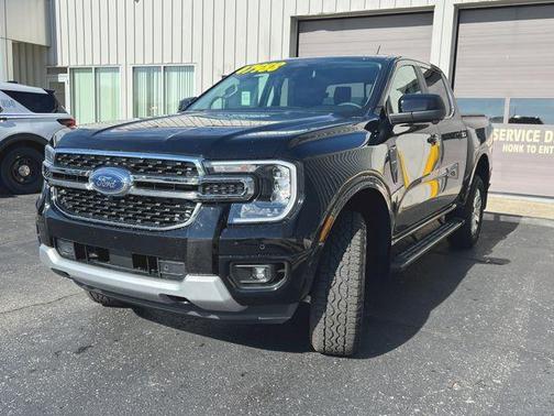 Shadow Black 2026 Ford Ranger Lariat