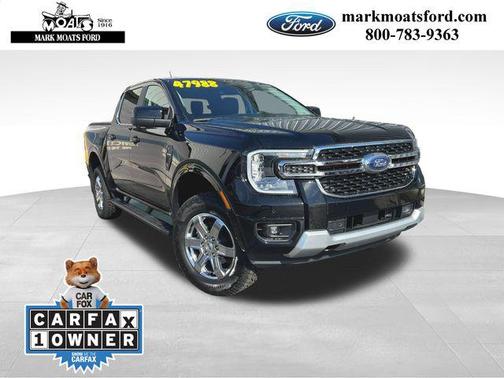 Shadow Black 2026 Ford Ranger Lariat