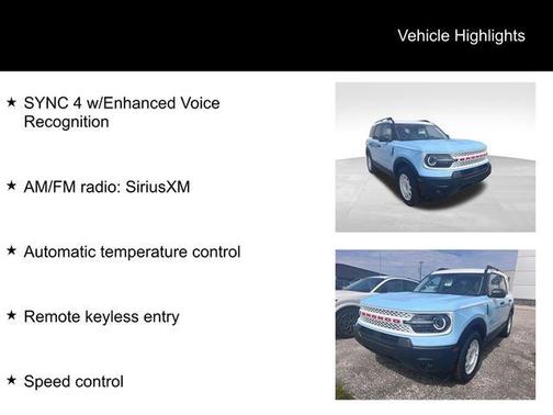2025 Ford Bronco Sport Heritage