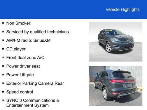 2018 Lincoln MKC Premiere