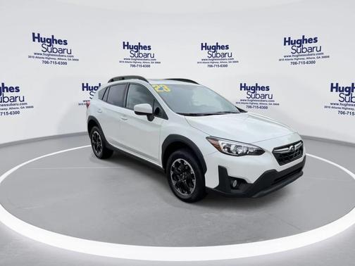 Crystal White Pearl 2023 Subaru Crosstrek Premium