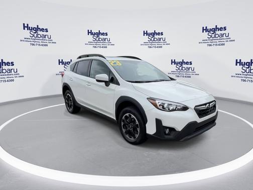 Crystal White Pearl 2023 Subaru Crosstrek Premium