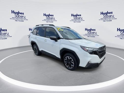 Crystal White Pearl 2025 Subaru Forester Premium