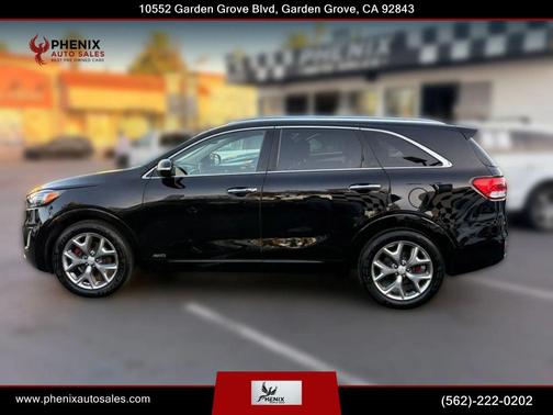 Ebony Black 2016 Kia Sorento SX