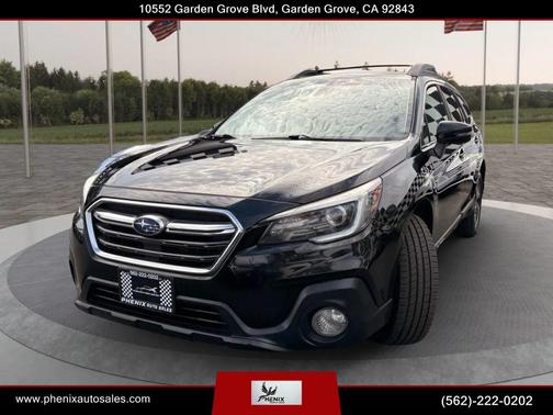 Crystal Black Silica 2018 Subaru Outback 3.6R Limited