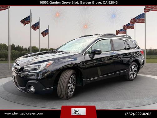 Crystal Black Silica 2018 Subaru Outback 3.6R Limited