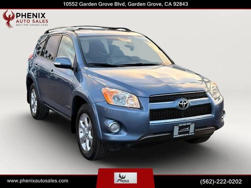 Pacific Blue Metallic 2009 Toyota RAV4 Limited