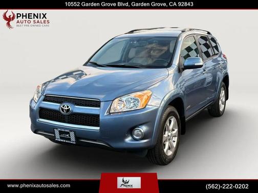 Pacific Blue Metallic 2009 Toyota RAV4 Limited