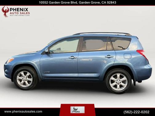 Pacific Blue Metallic 2009 Toyota RAV4 Limited