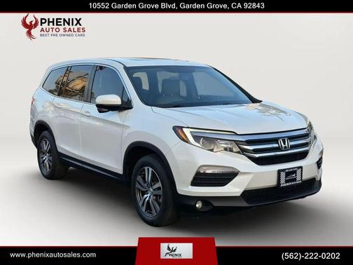White Diamond Pearl 2016 Honda Pilot EX-L