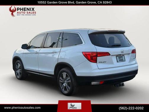 White Diamond Pearl 2016 Honda Pilot EX-L