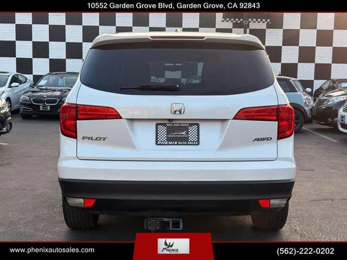 White Diamond Pearl 2016 Honda Pilot EX-L